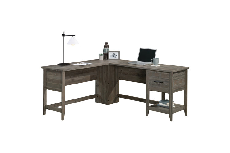 Hankins l shaped desk 2024 with hutch